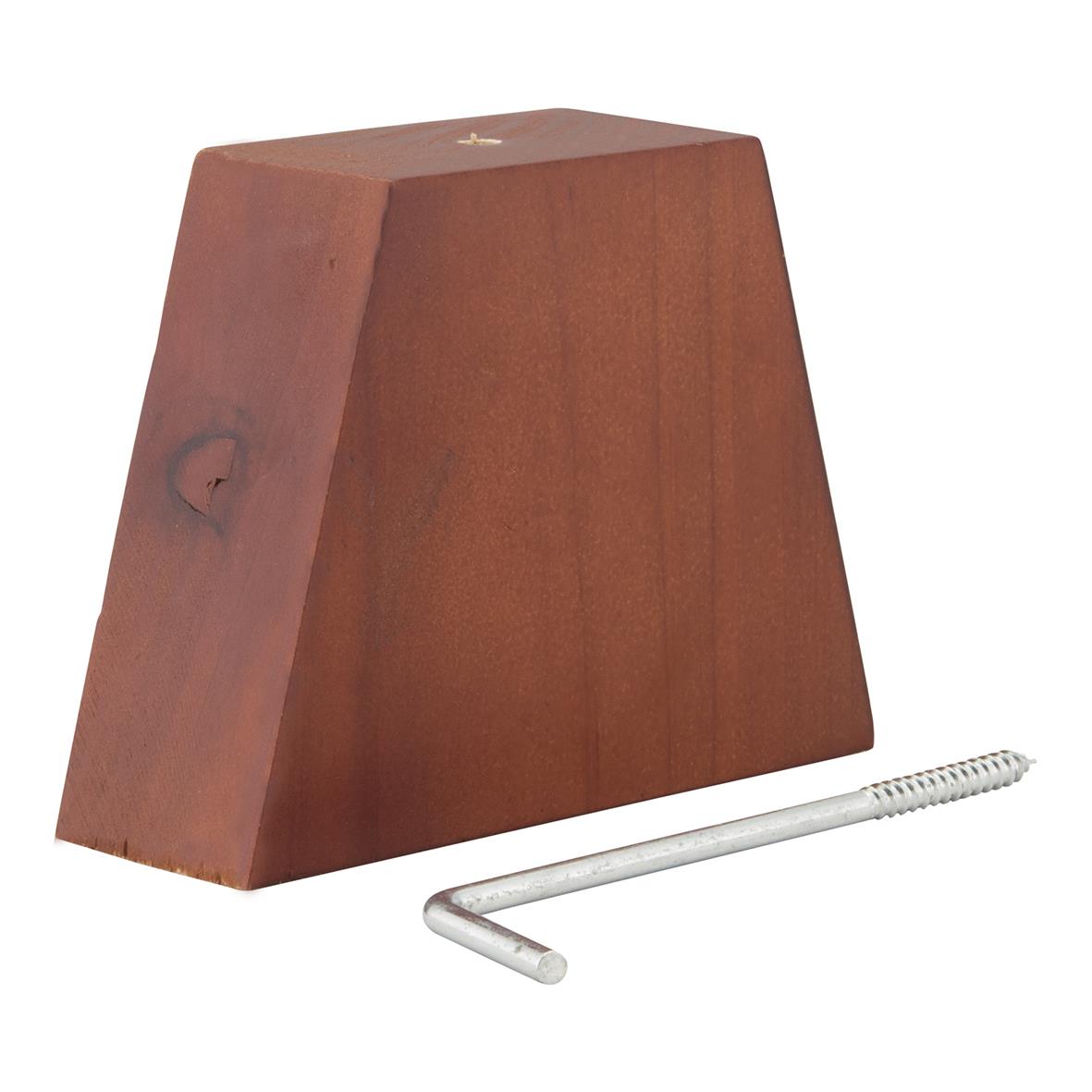 Kil till gatuställ Securit i mahogny med medföljande insexnyckel