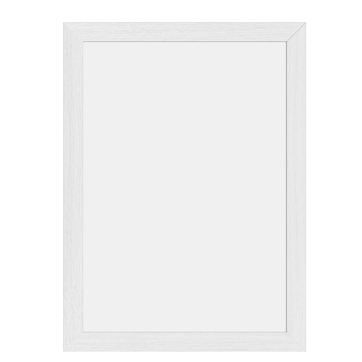 Vit griffeltavla för vägg, 35x25cm, skrivyta för märkpennor