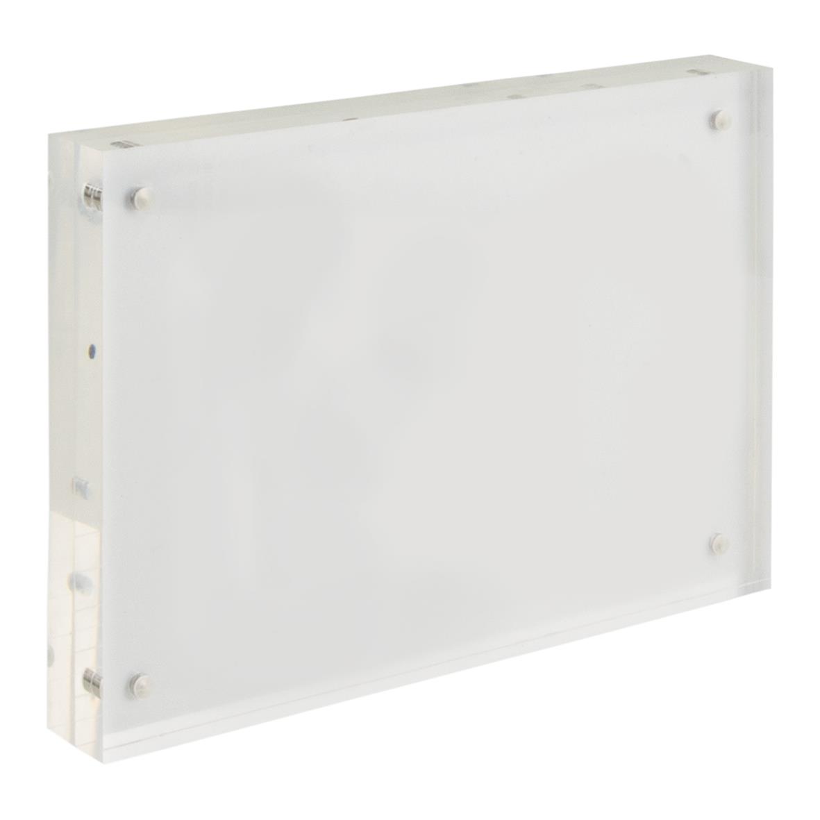 Magnetiskt informationsskåp i A6 storlek med säkerhetsfunktioner