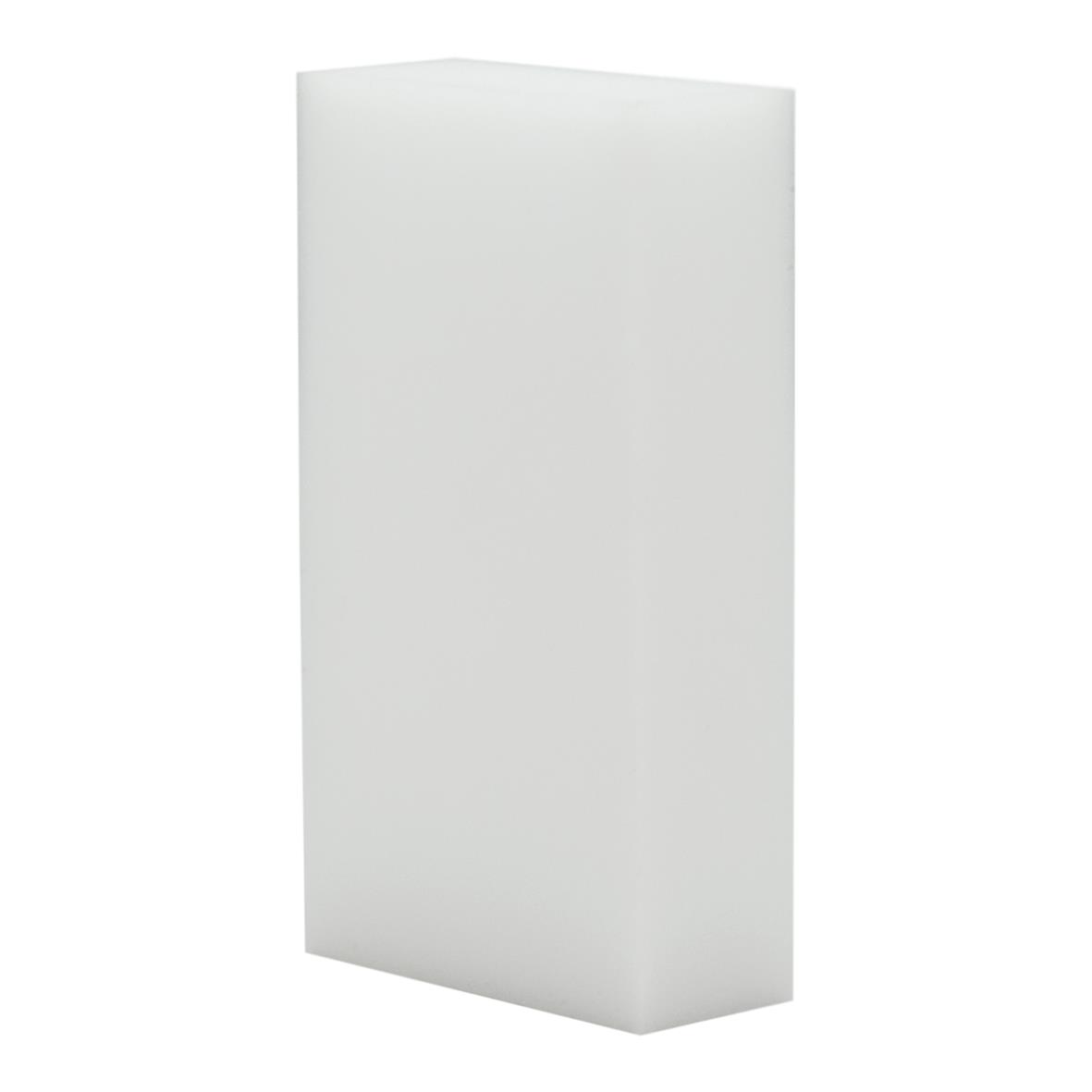 Rengöringssvamp Securit i vitt, rektangulär form