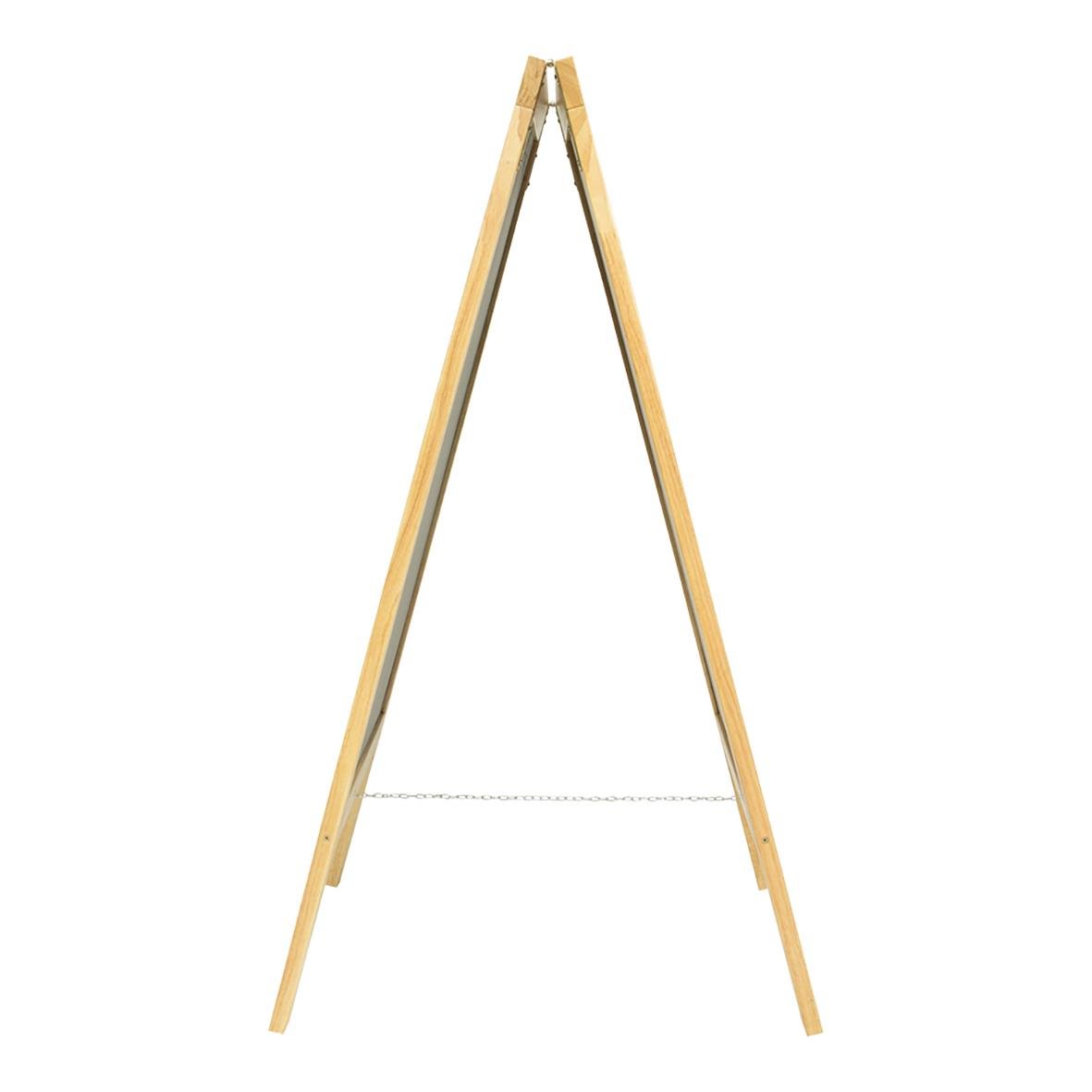 Gatuställ Securit Deluxe med gummiträram 58x100cm skrivyta