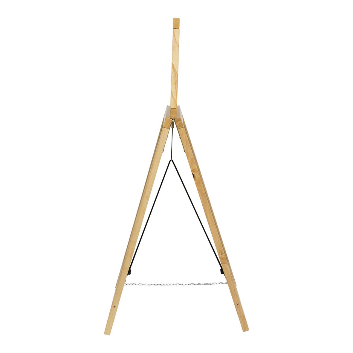 " Securit Deluxe med gummiträ och skrivyta, 47x95,5cm, stående med tre ben"