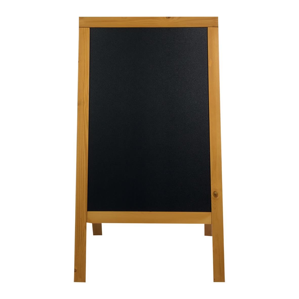 Gatuställ Securit Woody Furu Teak 58x87cm Skrivyta