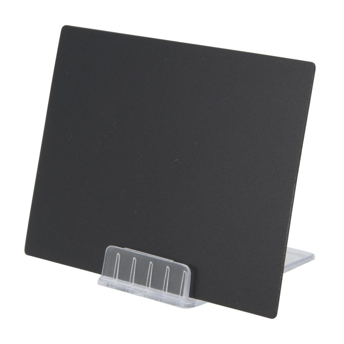 Skylthållare Securit för griffelskyltar, transparent, med stöd