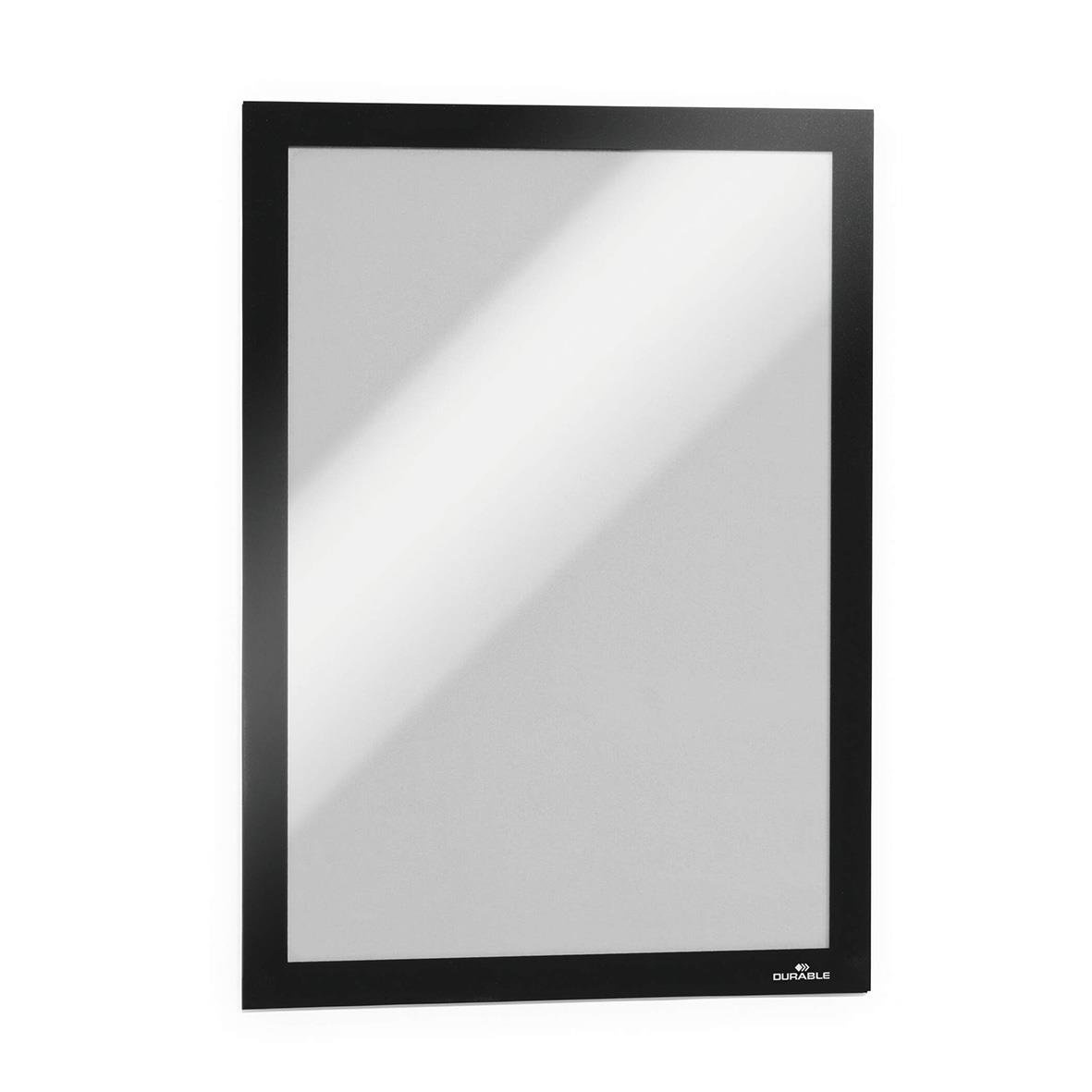 Svart självhäftande Duraframe för A4-storlek, storpack