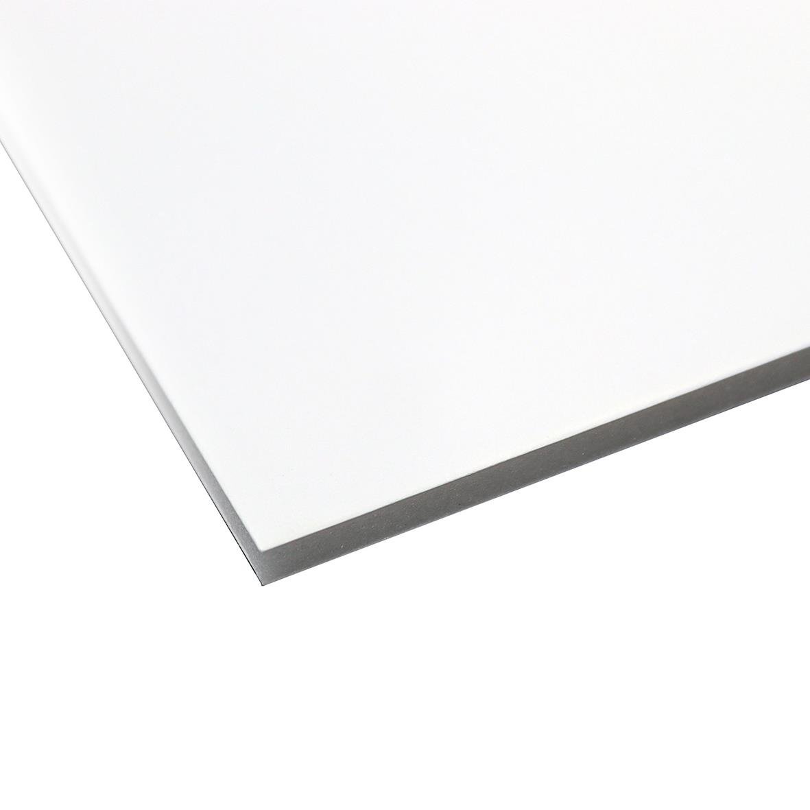 Vit kapaskiva 5mm tjock, 50x70cm