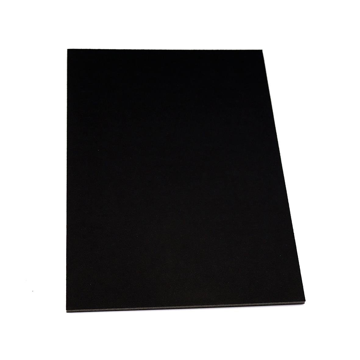 Svart kapaskiva 5mm tjock, 50x70cm