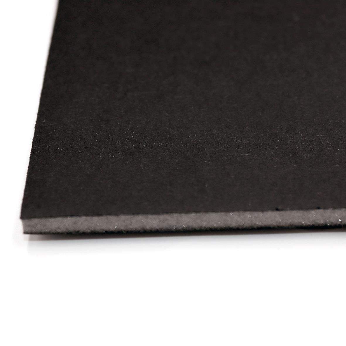 Svart kapaskiva 5mm tjock, 50x70cm