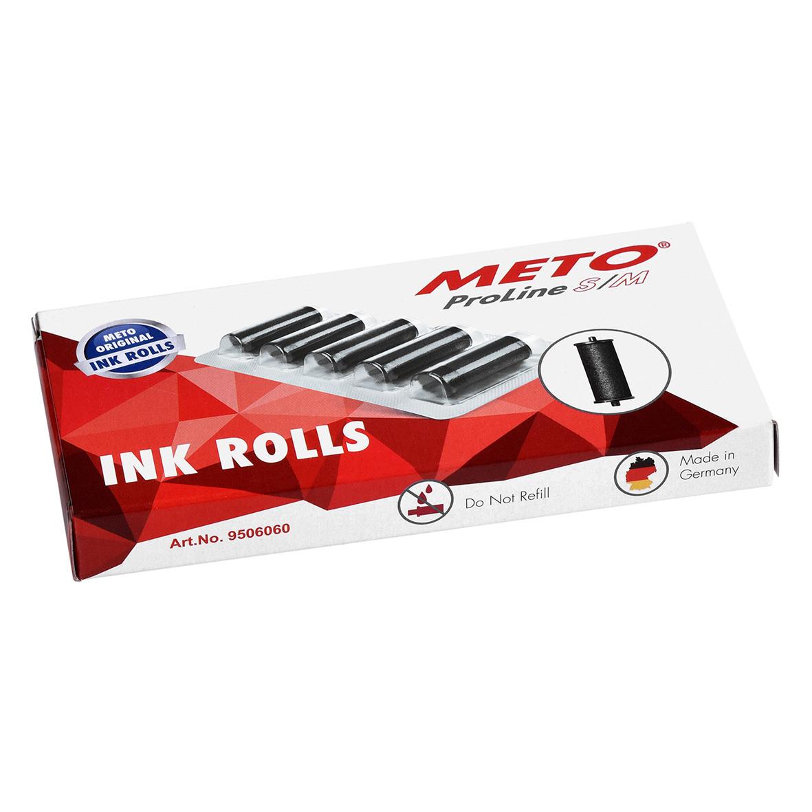 Svarta färgrullar Meto till Classic/ProLine S/M