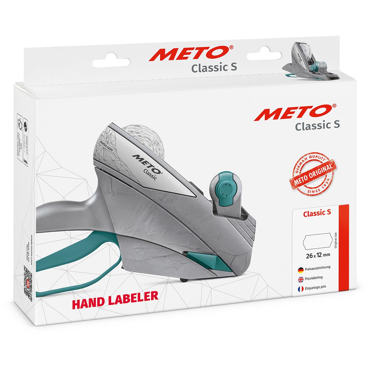 METO Prismärkare Meto Classis S 826/12 22x12mm i förpackning