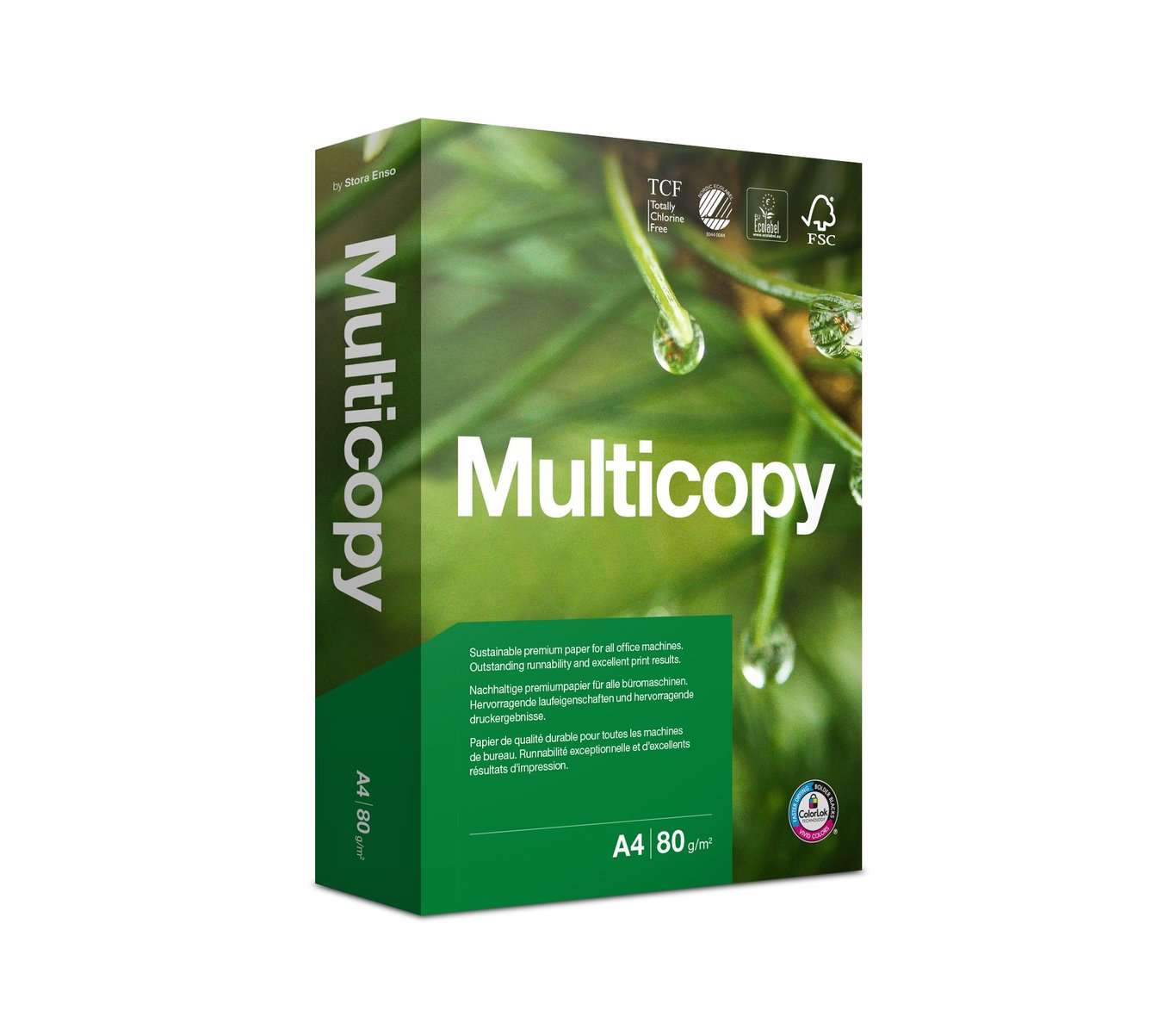 Kopieringspapper Multicopy Original Ohålat A4 80g | AllOffice