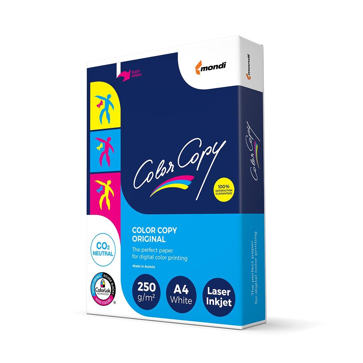 Kopieringspapper Color Copy Ohålat A4 250g i förpackning
