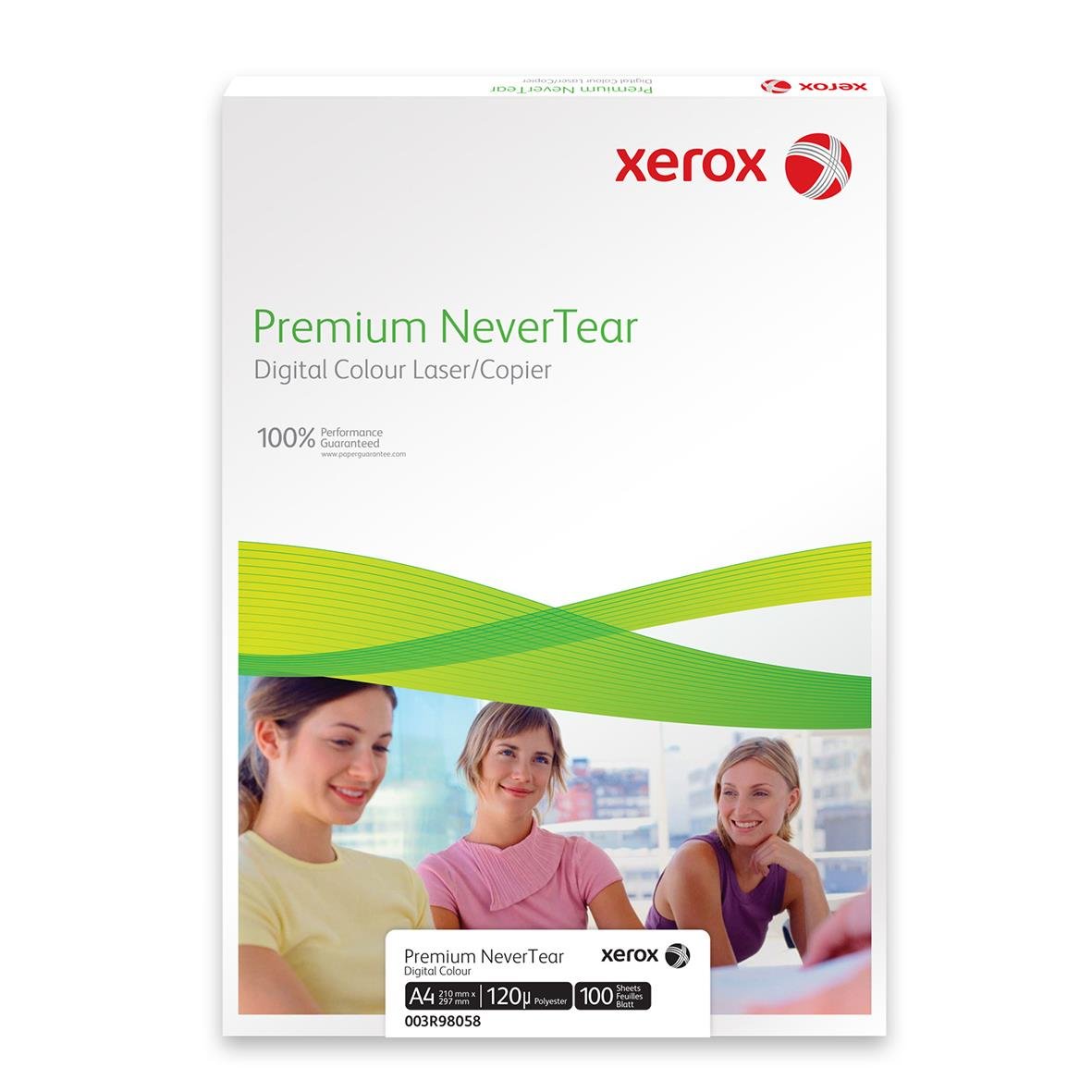 Xerox Premium NeverTear 95 mikron A3 kopierpapper för alla väder, 120 ark, hög kvalitet