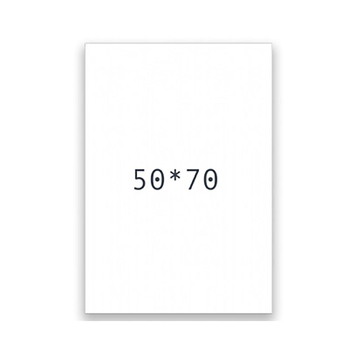 Vit textkartong 50x70 cm, 270g, för skrivning och skapande