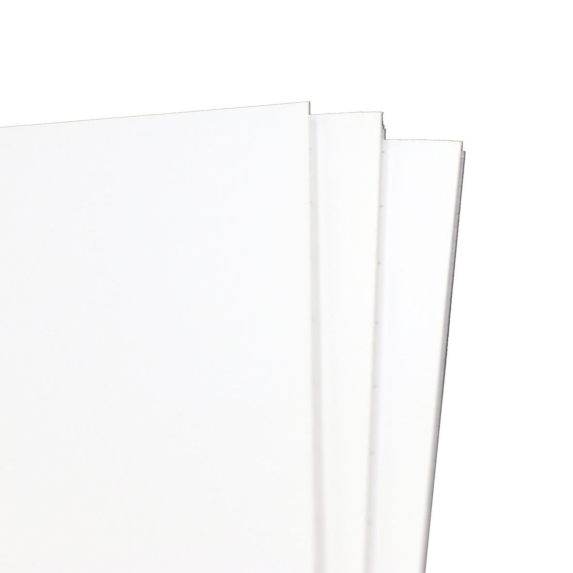 Vit självhäftande kapaskiva 5mm tjock, 70x100cm