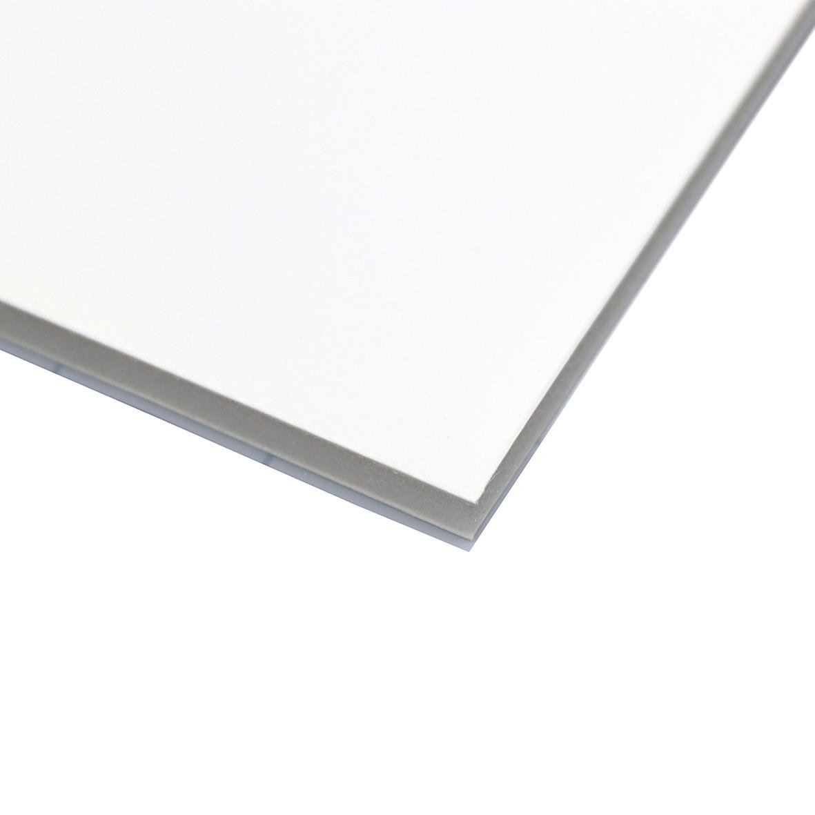 Vit självhäftande kapaskiva 5mm tjock, 70x100cm