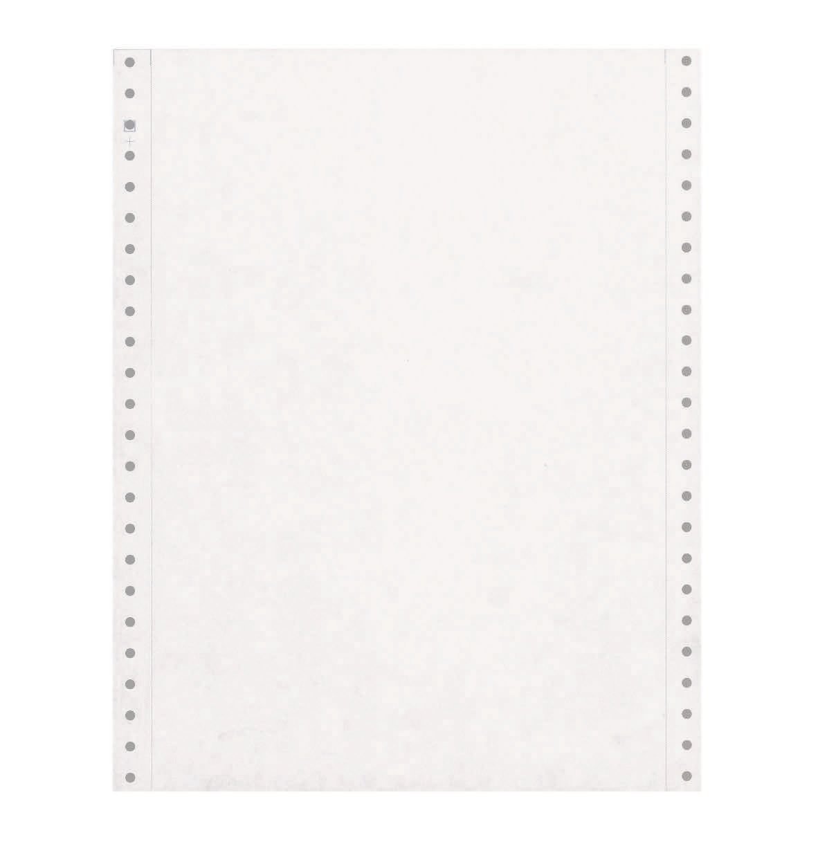 Datapapper 210x12 tum, 70 g, ohålat, perforerad för datablad