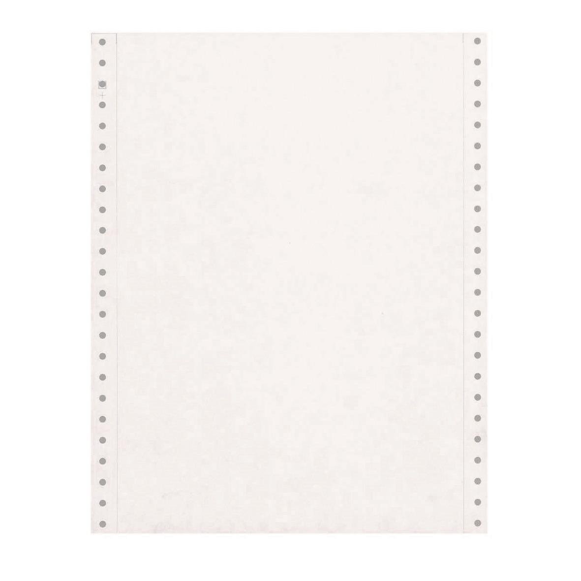 Datapapper 210x12 tum, 70 g, ohålat, perforerad för datablad