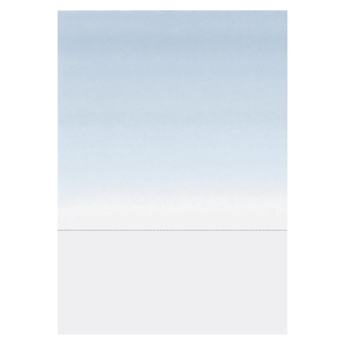 Blåtonad laserark med 4 tum talong