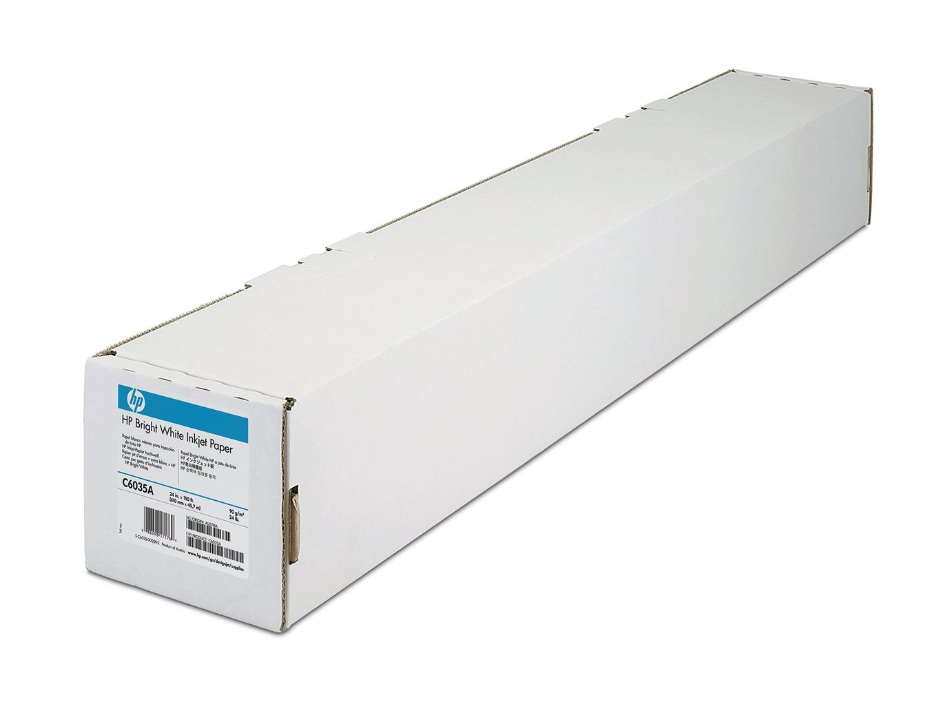 Plotterpapper HP Bright White matt C6036A 914mm x 45,7m 90g 22200005