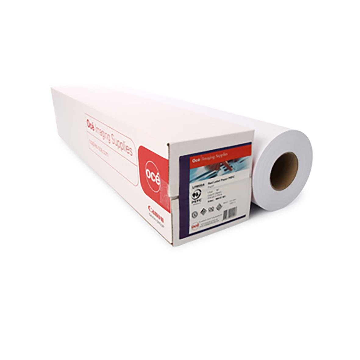 Stor rulle med plotterpapper Scandraft PPC 841mm x 175m 75g för storformatutskrifter