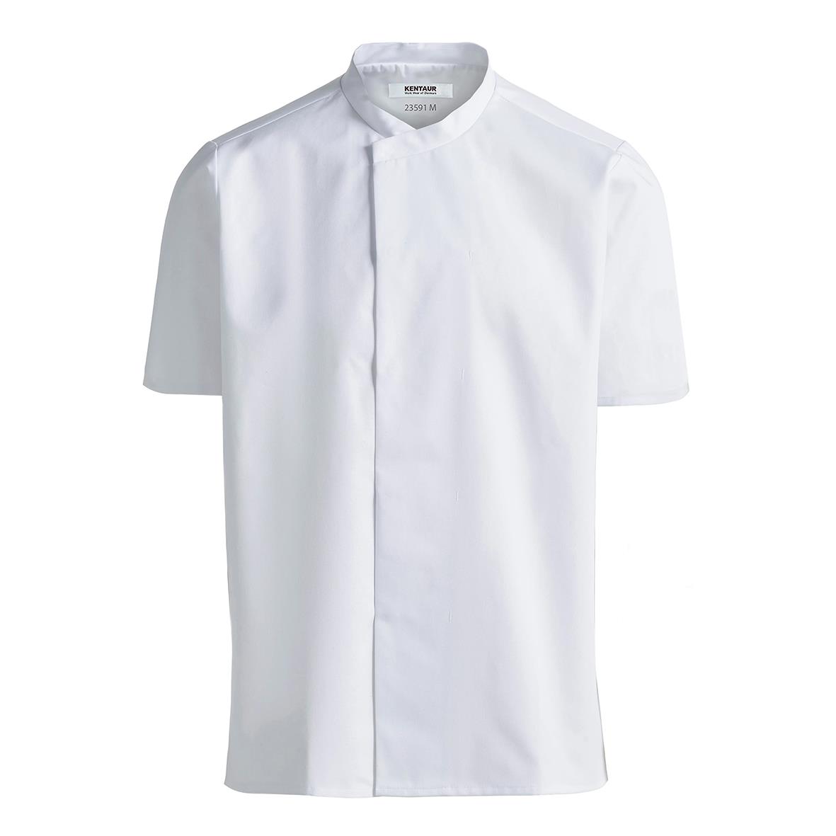 Vit unisex kock- och serveringsjacka Kentaur 23592 i storlek XS
