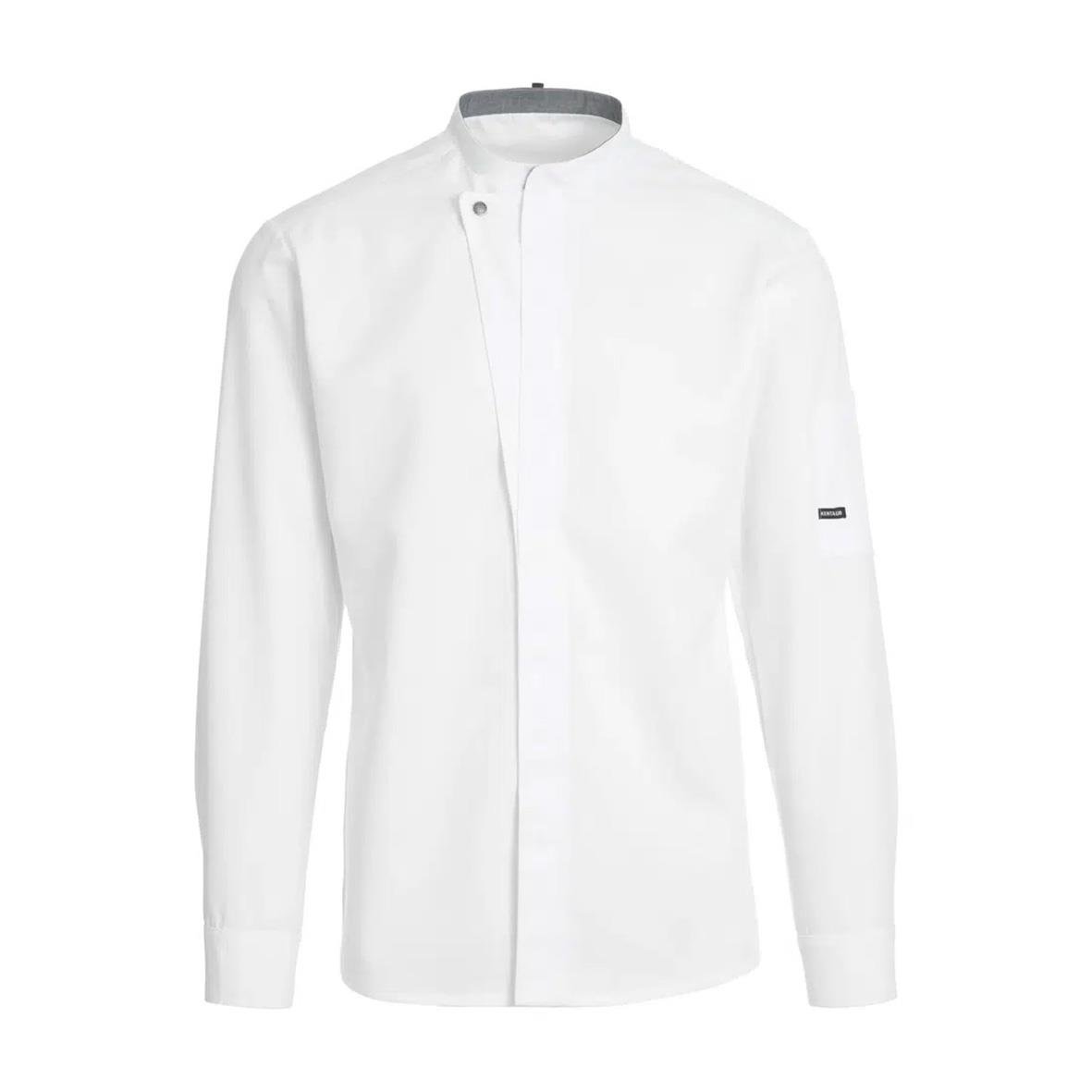 Vit unisex kock-/servicejacka Kentaur 23515 i storlek 2XS