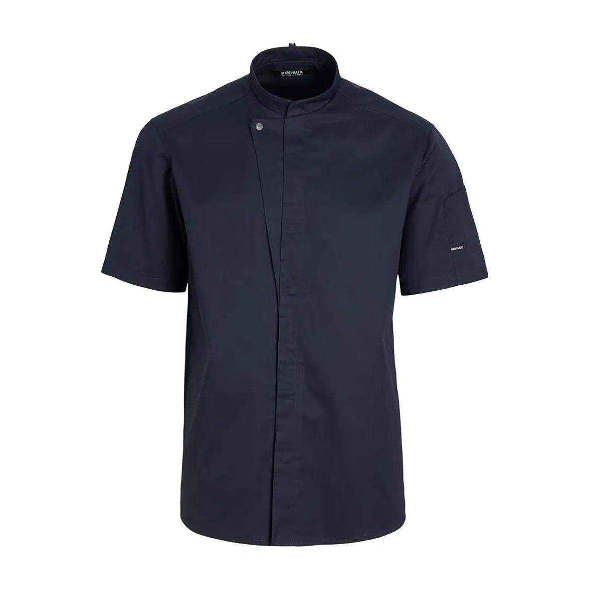 Mörk marin kock- och servicejacka Kentaur 23516 i storlek M