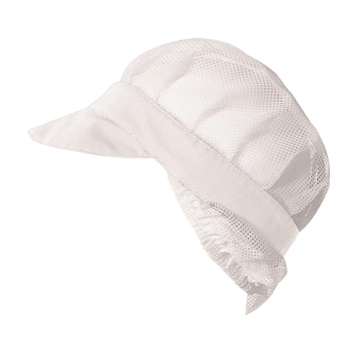 Vit keps med nät och Kentaur 4077, one size