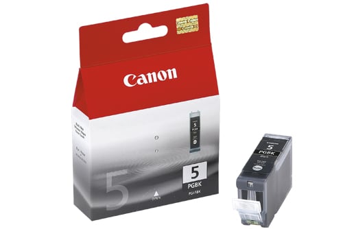 Canon PGI-5BK svart bläckpatron i förpackning