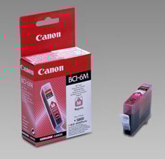 Bläckpatron Canon BCI-6M 4707A002 Magenta 26010042