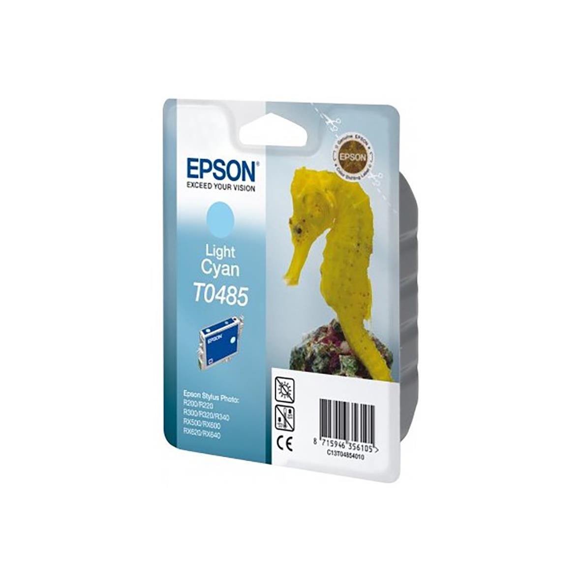 Epson Cyan bläckpatron T0485 för skrivare