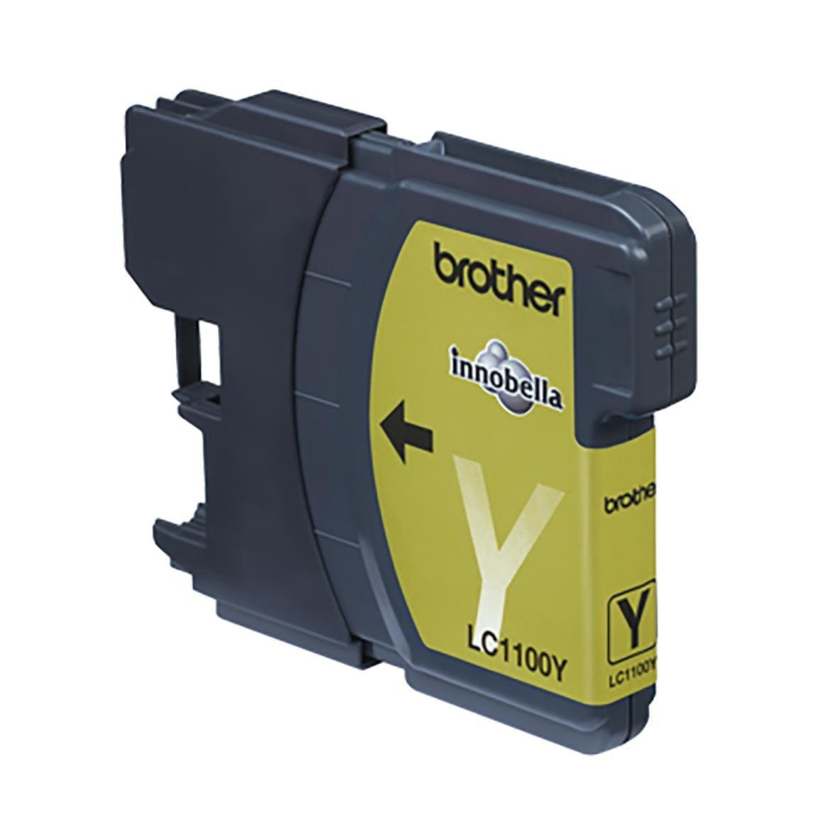 Gult bläckpatron Brother LC1100Y för skrivare