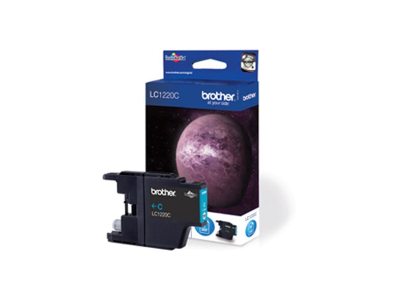 Bläckpatron Brother LC1220C Cyan för skrivare