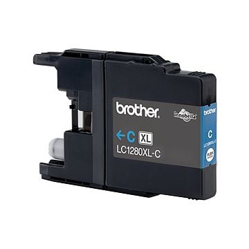 Bläckpatron Brother LC1280XLC Cyan för skrivare