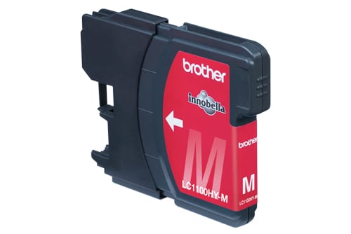 Magenta bläckpatron Brother LC1100HYM för skrivare