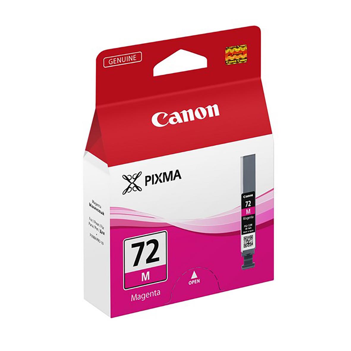 Magenta bläckpatron Canon PGI-72 6405B001 i originalförpackning