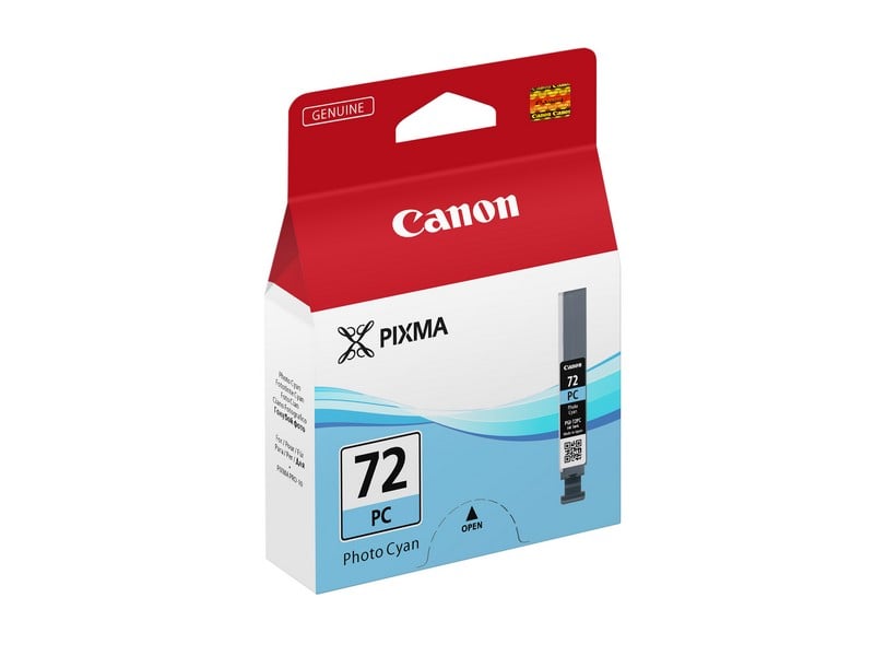 Bläckpatron Canon PGI-72 Cyan i originalförpackning