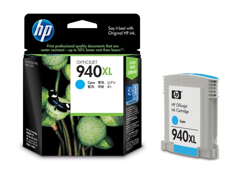 Bläckpatron HP 940Xl C4907AE cyan