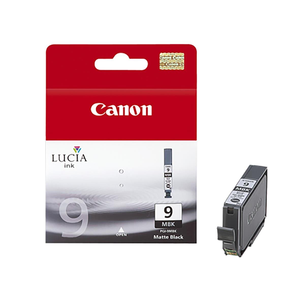 Svart bläckpatron Canon PGI-9MBK 1033B001 för skrivare