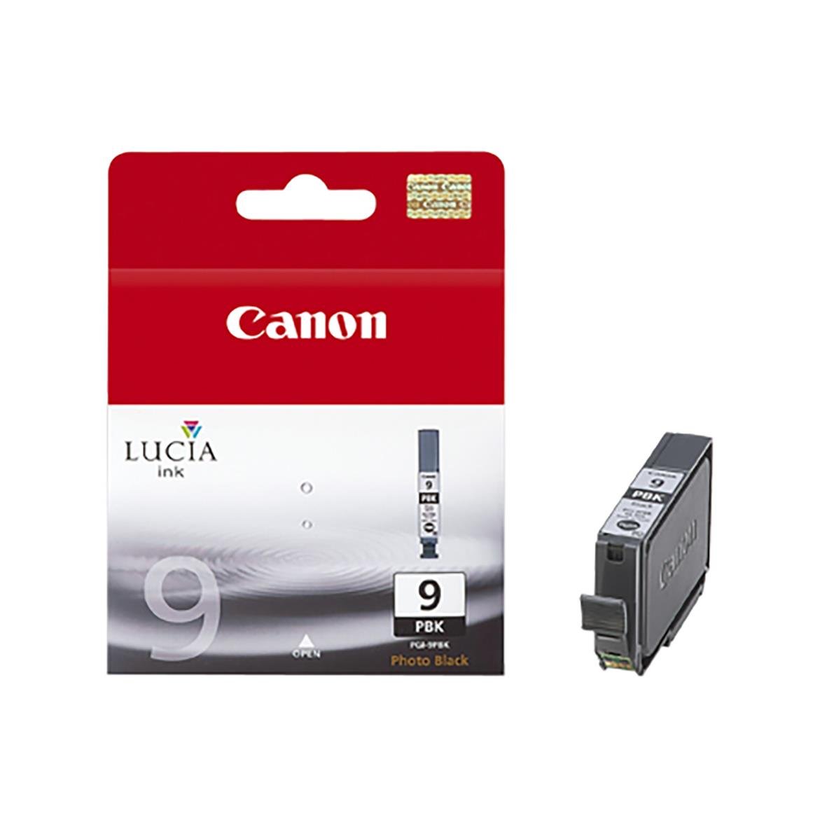 Bläckpatron Canon PGI-9PBK svart för skrivare