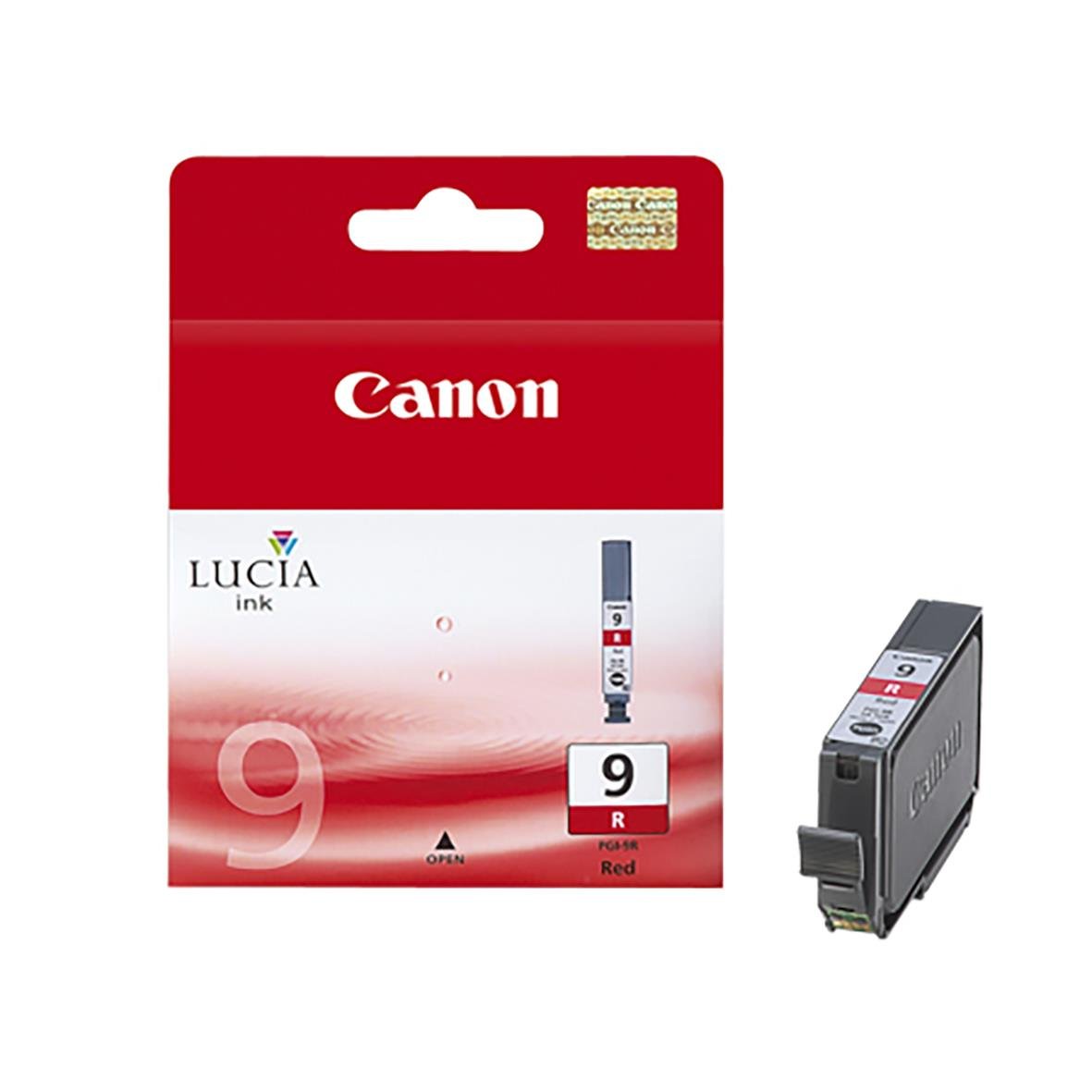 Röd bläckpatron Canon PGI-9R 1040B001 för skrivare