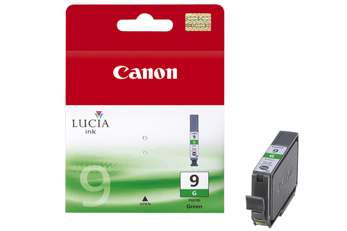 Grön bläckpatron Canon PGI-9G 1041B001 för skrivare
