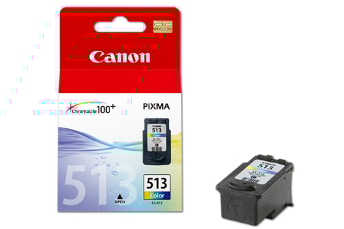 Canon CL-513 bläckpatron med tre färger i svart och färg