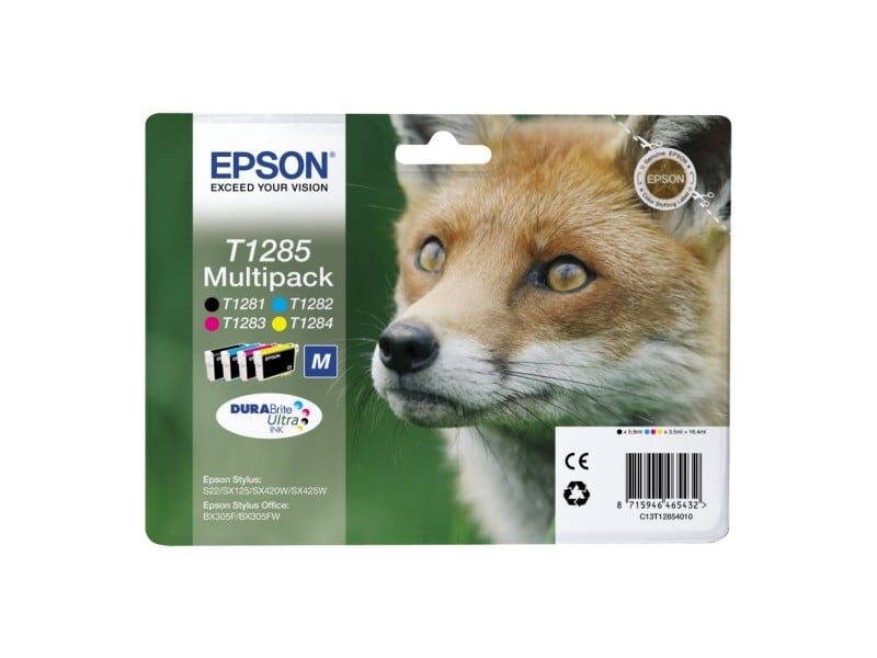 Bläckpatron Epson C13T12854010 4-färg 26010491