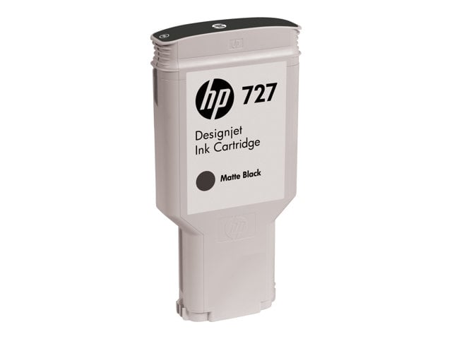 HP 727 bläckpatron 300ml svart för skrivare