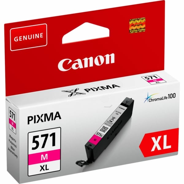 Canon bläckpatron CLI-571XL Magenta för PIXMA skrivare
