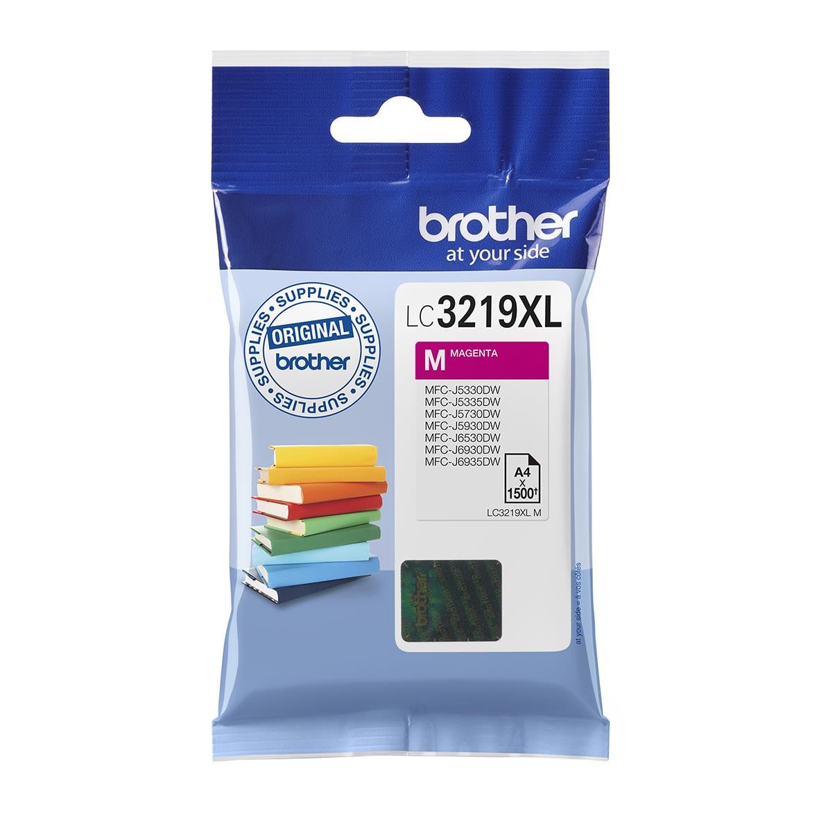 Brother bläckpatron LC3219XLM Magenta för skrivare med 1500 sidor kapacitet