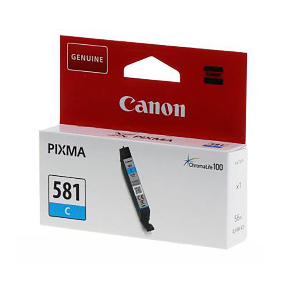 Bläckpatron Canon PGI-581 PGBK 2103C001 Cyan i originalförpackning