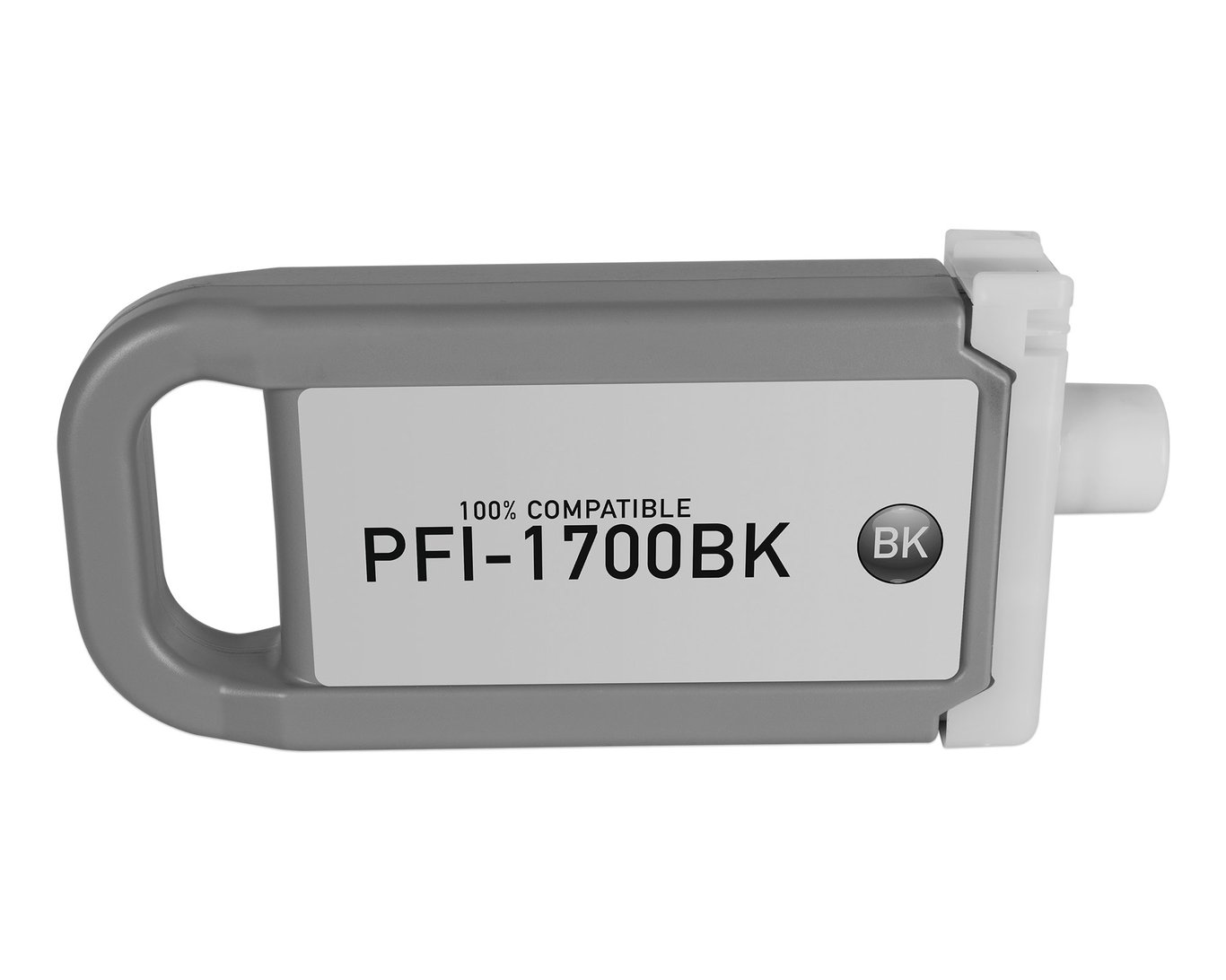 Svart bläckpatron PFI-1700BK för skrivare